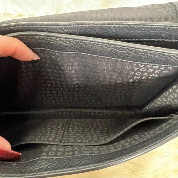 Kate Spade Josephine Black Leather Crossbody Bag - Picture 8 of 12